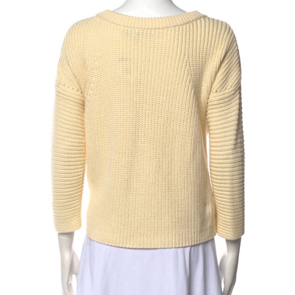 Polo Ralph Lauren Cream Ribbed Sweater - Picture 3 of 3